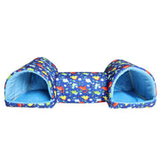 Small Pet Hamster Nest House Cotton Tunnel Comfortable Bedding for Hamsters - Pink V528-HAMSTER-HOUSE-PINK-809888
