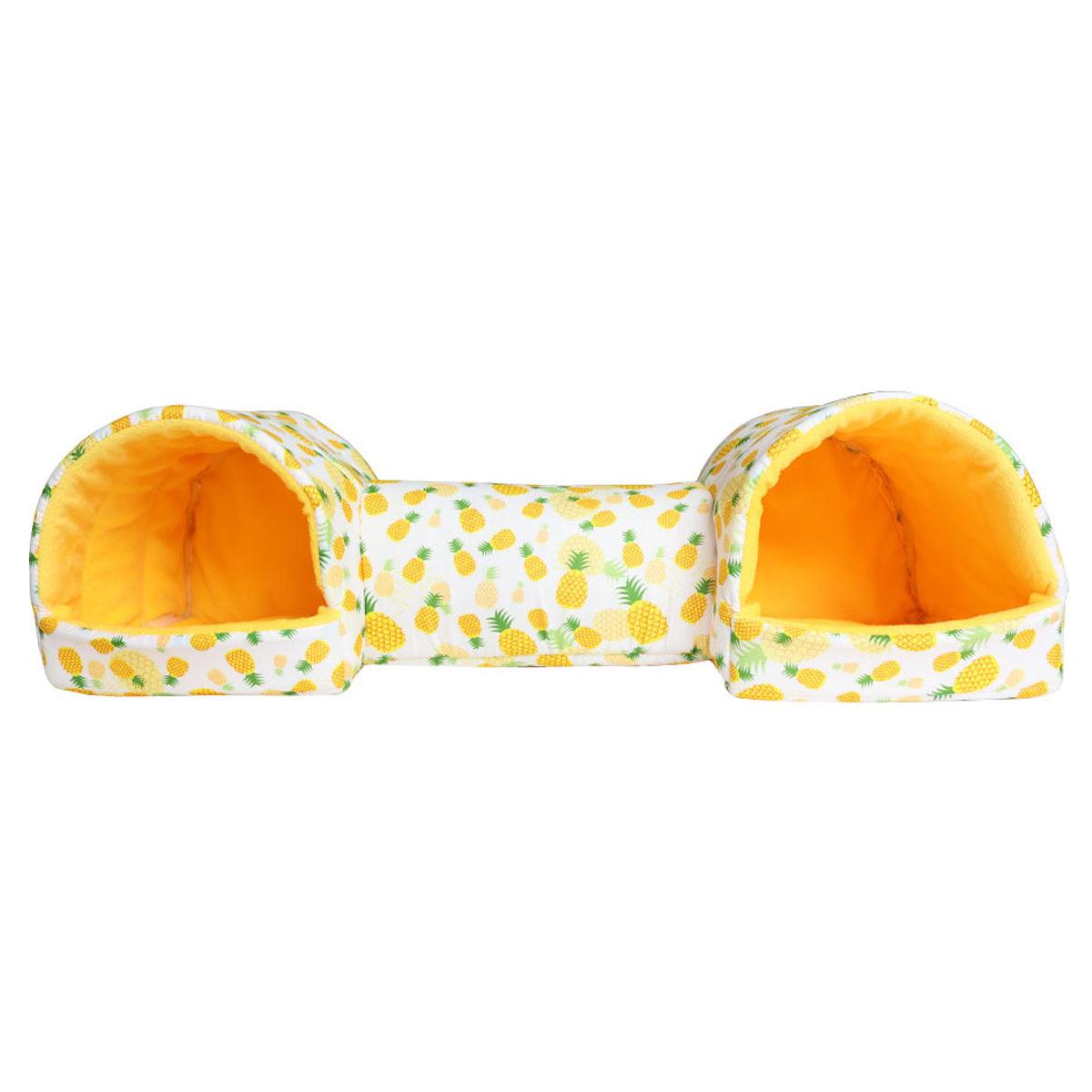 Small Pet Hamster Nest House Cotton Tunnel Comfortable Bedding for Hamsters - Pink V528-HAMSTER-HOUSE-PINK-809888