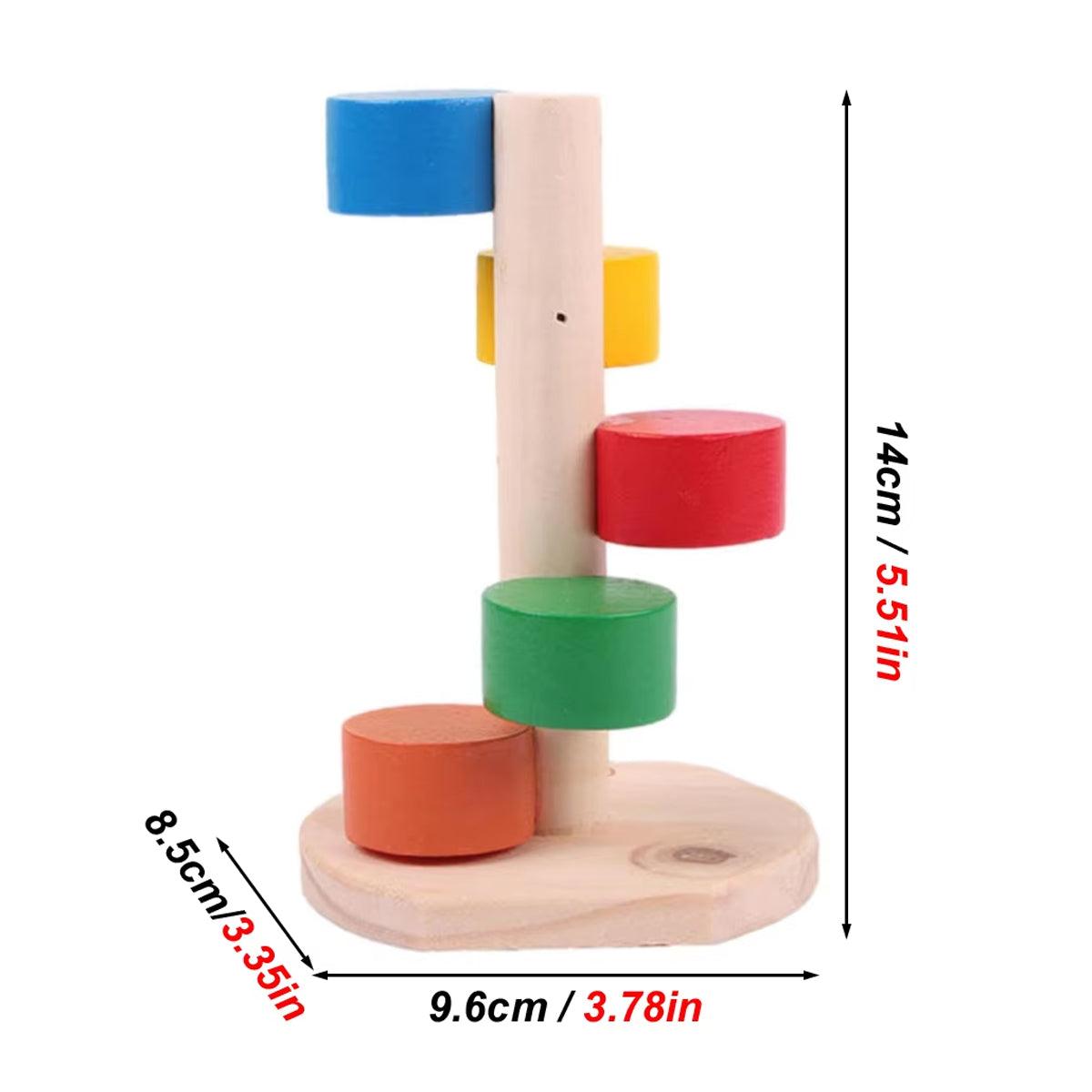 Hamster Toys Colorful Cloud Ladder Climbing Exercise Play Stairs for Cage V528-HAMSTER-TOY-LADDER-303226