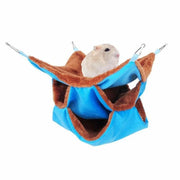 Hanging Hammock Nest Bed for Hamster Guinea Pig Ferret Rat Mice Cage Warmer Toy - Pink Rabbit V528-HAMSTERHAMMOCK-PINKRABBIT-68836