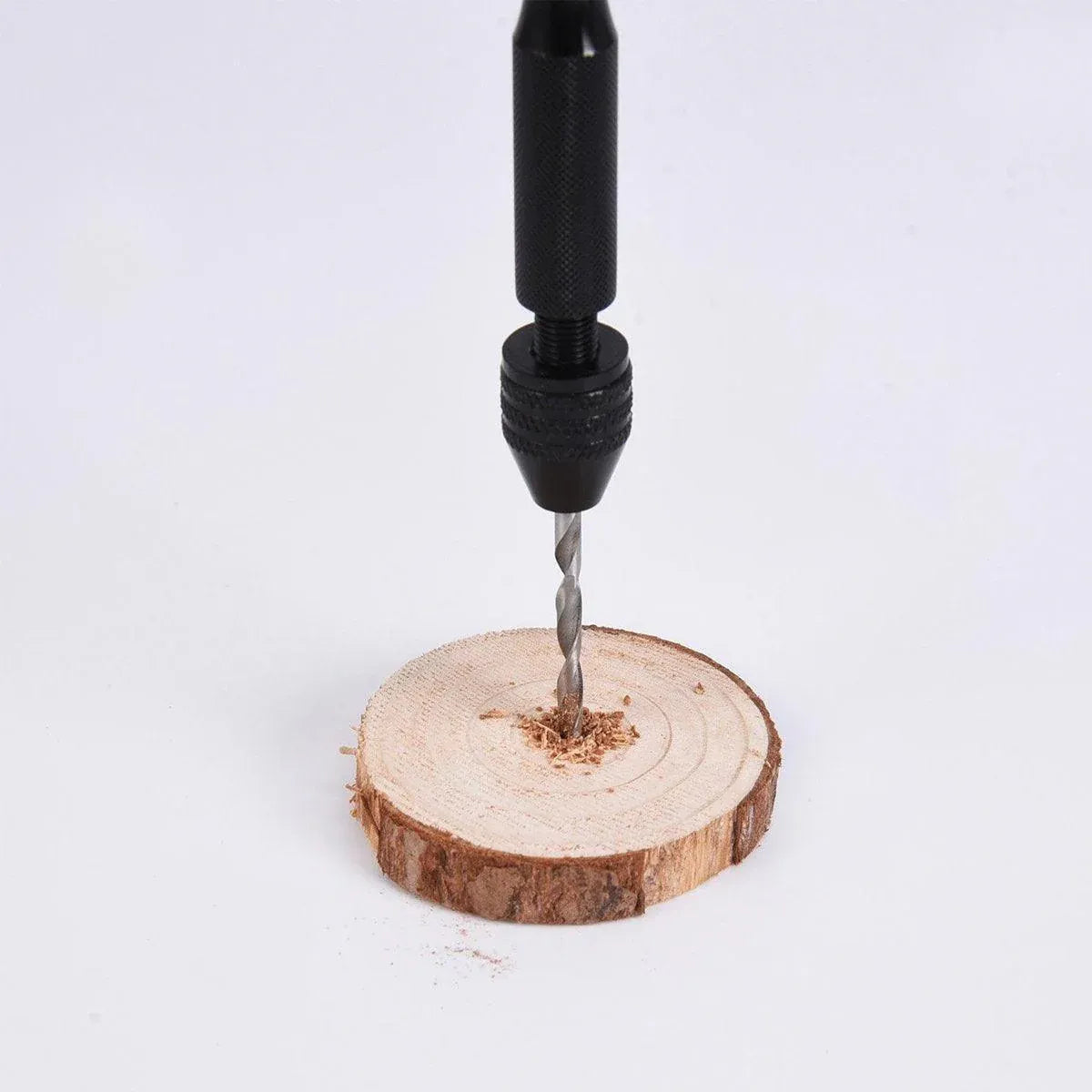 49pcs Mini Hand Drill Vise Hand Bits Twist Woodworking Set Precision Pin Tool V528-HAND-DRILL-49PCS-517951