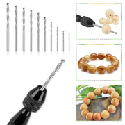 49pcs Mini Hand Drill Vise Hand Bits Twist Woodworking Set Precision Pin Tool V528-HAND-DRILL-49PCS-517951