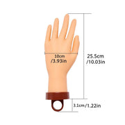 Manicure Practice Hand Mould Simulation Fake Hand Desktop Holder for Nail Art V528-HAND-MODEL-HOLDER-469177