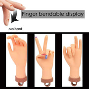 Manicure Practice Hand Mould Simulation Fake Hand Desktop Holder for Nail Art V528-HAND-MODEL-HOLDER-469177