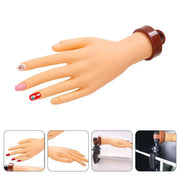 Manicure Practice Hand Mould Simulation Fake Hand Desktop Holder for Nail Art V528-HAND-MODEL-HOLDER-469177