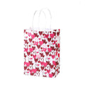 30x Valentines Day Love-Themed Tote Bag Elegant Kraft Paper Handbag Lightweight - Y166 V528-HANDBAG-30PCS-Y166-423512