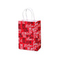 30x Valentines Day Love-Themed Tote Bag Elegant Kraft Paper Handbag Lightweight - Y167 V528-HANDBAG-30PCS-Y167-666763