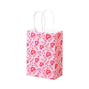 30x Valentines Day Love-Themed Tote Bag Elegant Kraft Paper Handbag Lightweight - Y171 V528-HANDBAG-30PCS-Y171-716502