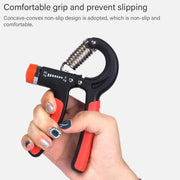 Adjustable Power Hand Grip Forearm Exerciser Gripper Strengthener Trainer 5-60Kg - Grey V528-HANDGRIP-GREY-183236