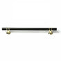 Black Gold Design Kitchen Cabinet Handles Drawer Bar Handle Pull 96 128 160 192 320MM - 128mm V528-HANDLE-BLACK-128MM-28940