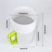 5Pcs Soya Milk Strainer for Soya Milk Machine Stirring Filter Kitchen Tools V528-HANDLE-CUP-SET-5PCS-572584