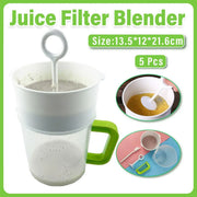 5Pcs Soya Milk Strainer for Soya Milk Machine Stirring Filter Kitchen Tools V528-HANDLE-CUP-SET-5PCS-572584