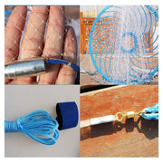 Frisbee Hand Casting Fishing Net Easy Throw Bait Net Swinging Tackle Gear - 300cm