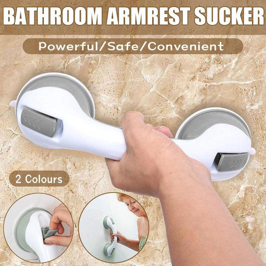 Bathroom Non-Slip Suction Grab Handle Support Rail with Strong Hold Grip - Green V528-HANDLE-GREEN-72543