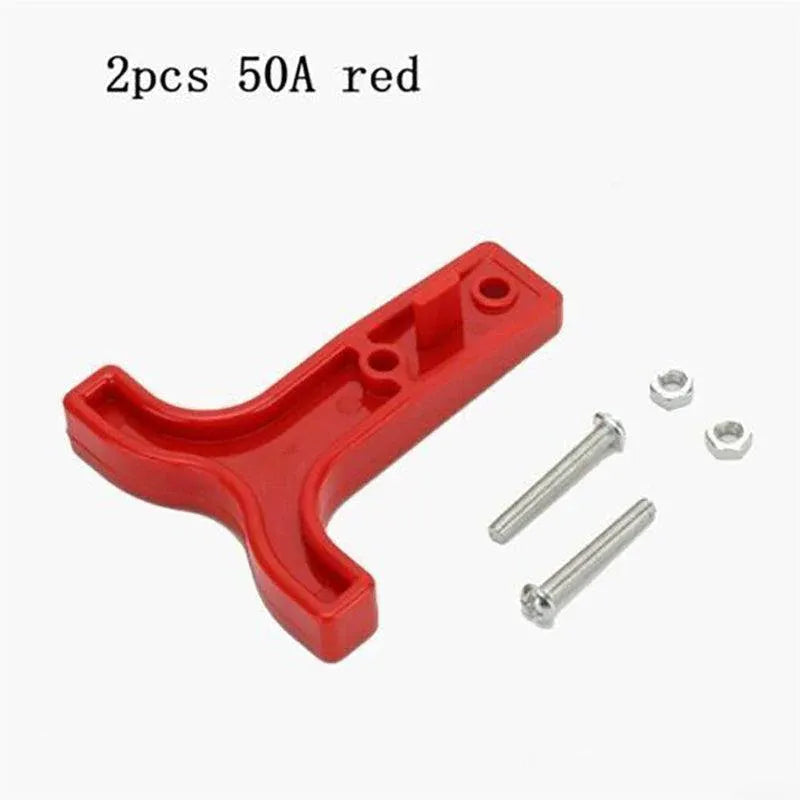 10X Red T Bar Handle For Anderson Style Plug Connectors Tool 50Amp 12-24V 6Awg V528-HANDLE-RED-10PCS-24401