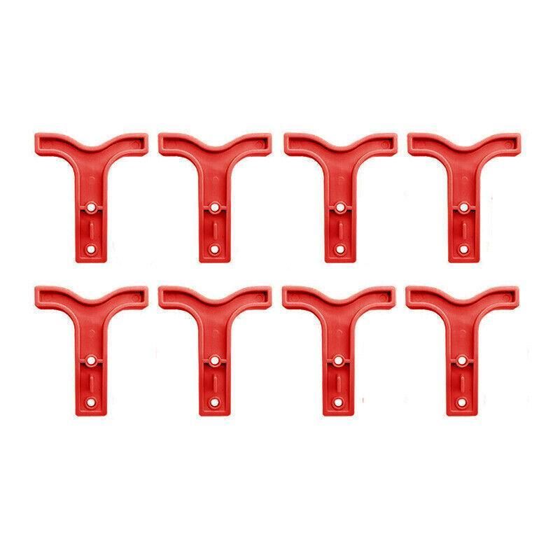 10X Red T Bar Handle For Anderson Style Plug Connectors Tool 50Amp 12-24V 6Awg V528-HANDLE-RED-10PCS-24401