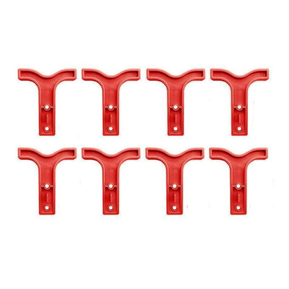 10X Red T Bar Handle For Anderson Style Plug Connectors Tool 50Amp 12-24V 6Awg V528-HANDLE-RED-10PCS-24401