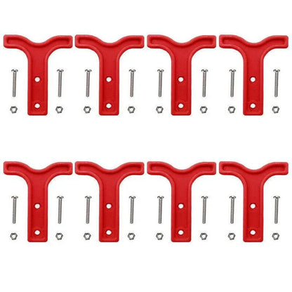 10X Red T Bar Handle For Anderson Style Plug Connectors Tool 50Amp 12-24V 6Awg V528-HANDLE-RED-10PCS-24401