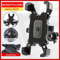 Bike Phone Mount Phone Holder Adjustable Phone Bracket For Bike Motorcycle V528-HANDLEBARBRACKET-BLACK-0258624