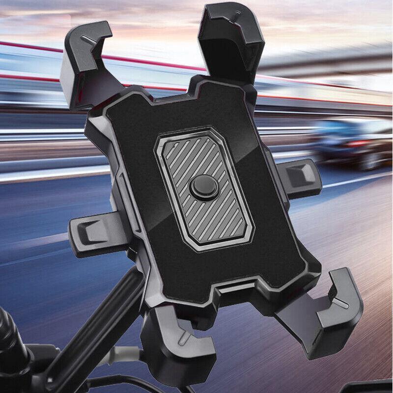 Bike Phone Mount Phone Holder Adjustable Phone Bracket For Bike Motorcycle V528-HANDLEBARBRACKET-BLACK-0258624
