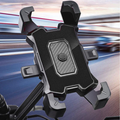 Bike Phone Mount Phone Holder Adjustable Phone Bracket For Bike Motorcycle V528-HANDLEBARBRACKET-BLACK-0258624