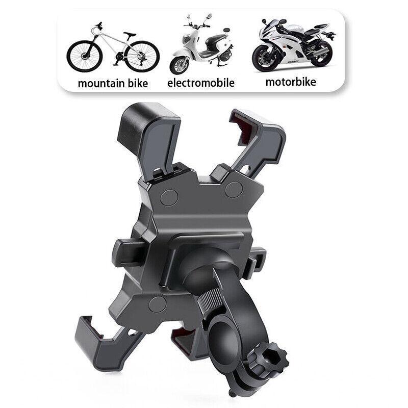 Bike Phone Mount Phone Holder Adjustable Phone Bracket For Bike Motorcycle V528-HANDLEBARBRACKET-BLACK-0258624