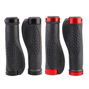 Ergonomic MTB Bike Handlebar Grips 2PCS Lock On Rubber Cycling Mountain Bicycle - Red V528-HANDLEBARGRIPS-RED-2PCS-94827