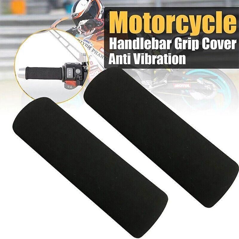 4Pcs Motorbike Motorcycle Slip-On Foam Anti Vibration Comfort Handlebar Cover V528-HANDLECOVER-4PCS-16627