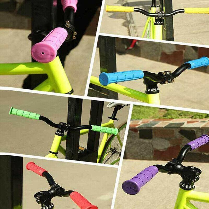 Rubber Grips For Bmx Mtb Cycle Road Mountain Bike Scooter Bicycle Handle Bar - Dark Blue V528-HANDLEGRIP-DARKBLUE-42423