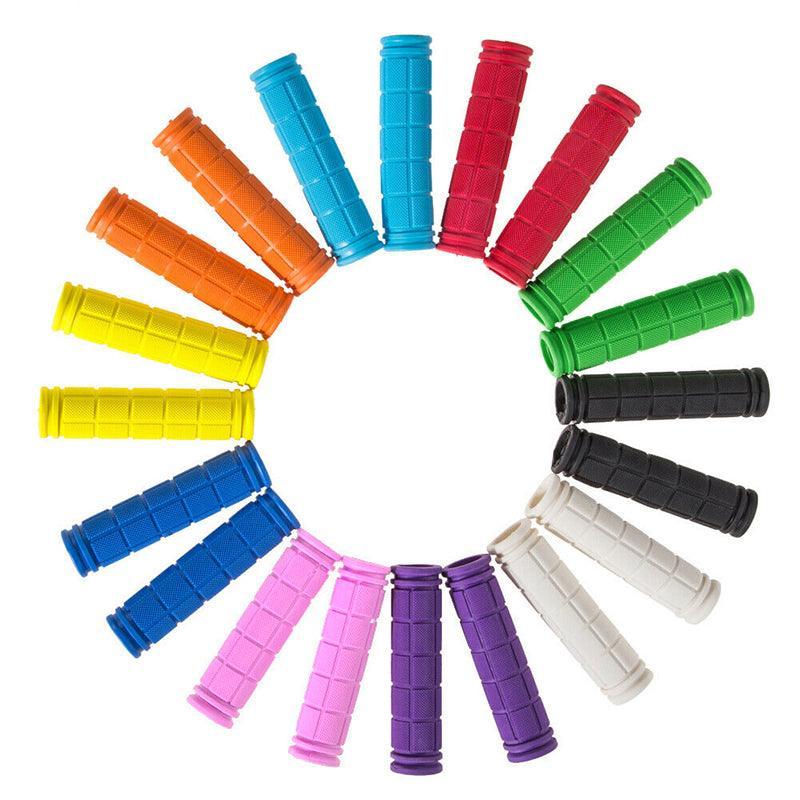 Rubber Grips For Bmx Mtb Cycle Road Mountain Bike Scooter Bicycle Handle Bar - Orange V528-HANDLEGRIP-ORANGE-93744