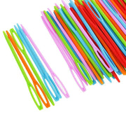 Mix Colour 20PCS Plastic Darning Threading Weaving Sewing Needles V528-HANDSEWINGNEEDLE-20PCS-10146
