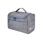 Womens Cosmetic Bag Make Up Case Travel Toiletry Wash Organiser Vanity Nail Box - Grey V528-HANDWASHBAG-GREY-79407