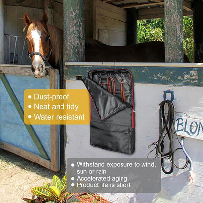 Horse Tack Carry Bag Bridle Halter Bag Pouch Storage Bag Portable Equestrian V528-HARNESS-STORAGE-BAG-533486