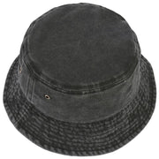 Unisex Men Women Washed Cotton Outdoor Camping Sports Bucket Hats Fisherman Hat - Blue 2 V528-HAT-BLUE-378149