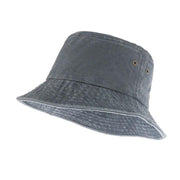 Unisex Men Women Washed Cotton Outdoor Camping Sports Bucket Hats Fisherman Hat - Grey V528-HAT-GREY-978640
