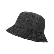 Unisex Men Women Washed Cotton Outdoor Camping Sports Bucket Hats Fisherman Hat - Khaki V528-HAT-KHAKI-49593