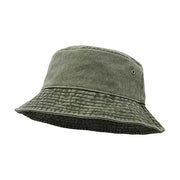 Unisex Men Women Washed Cotton Outdoor Camping Sports Bucket Hats Fisherman Hat - Orange V528-HAT-ORANGE-69388