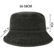 Unisex Men Women Washed Cotton Outdoor Camping Sports Bucket Hats Fisherman Hat - Pink V528-HAT-PINK-273278