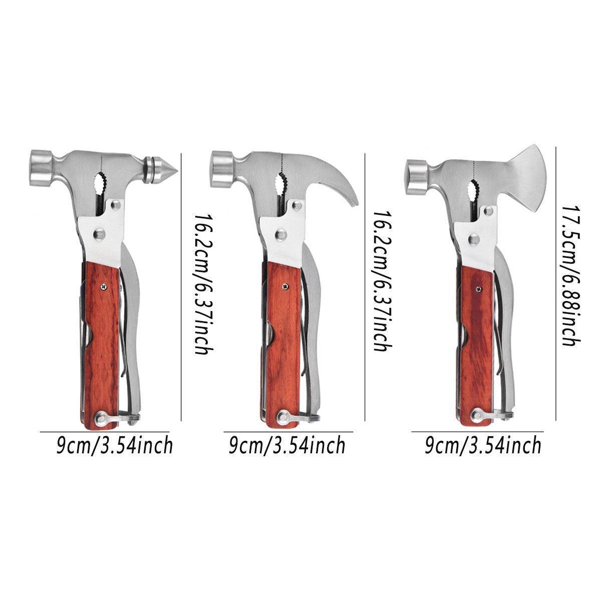 Multifunctional Axe Hammer Portable Outdoor Tool Versatile Camping Equipment - Hatchet V528-HATCHET-HAMMER-696066
