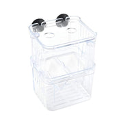 Guppy Breeding Aquarium Fish Tank Hatchery Isolation Breeder Rearing Box - L-13*10*7cm V528-HATCHING-BOX-L-607307