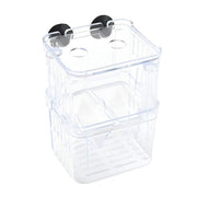 Guppy Breeding Aquarium Fish Tank Hatchery Isolation Breeder Rearing Box - L-13*10*7cm V528-HATCHING-BOX-L-607307