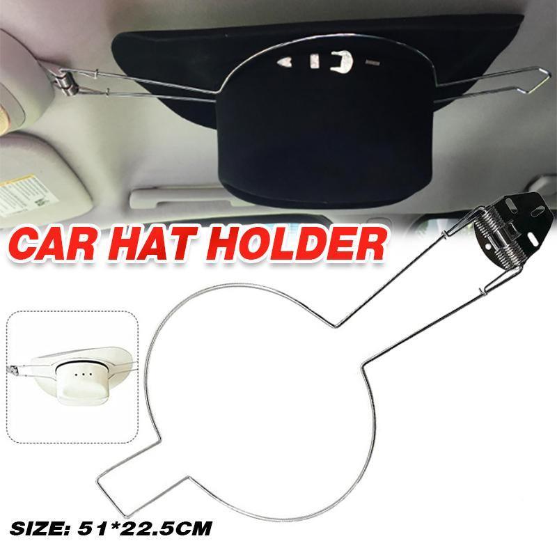 Car Hat Holder Spring Loaded Rack for Akubra Hard Hat Riding Helmet Storage V528-HATHOLDER-652050