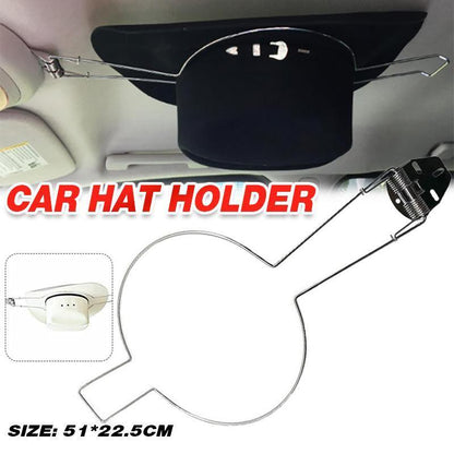 Car Hat Holder Spring Loaded Rack for Akubra Hard Hat Riding Helmet Storage V528-HATHOLDER-652050