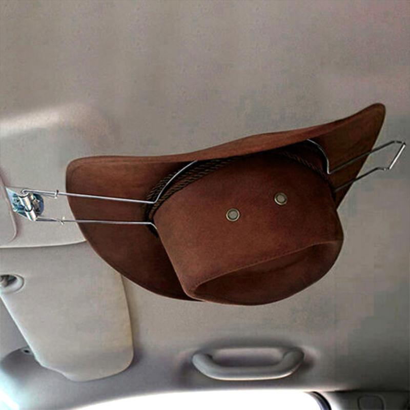 Car Hat Holder Spring Loaded Rack for Akubra Hard Hat Riding Helmet Storage V528-HATHOLDER-652050