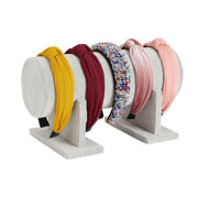 Jewelry Display Stand Headband Holder Organizer Chains Velvet Storage Rack - Black V528-HEADBANDHOLDER-BLACK-346403