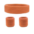 Wristbands Headband Sweatbands Sweat Band For Sport Tennis Badminton Yoga Cotton - Orange V528-HEADBANDORCOLOUR-ORANGE20454
