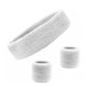 Wristbands Headband Sweatbands Sweat Band For Sport Tennis Badminton Yoga Cotton - White V528-HEADBANDWHCOLOUR-WHITE21025
