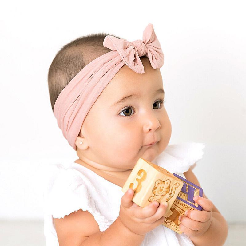 3PCS Soft Headband Wrap Set with Top Knot Single Bow Turban Style Hairbands - #1 V528-HEADBANDWRAP-1-377911