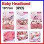 3PCS Soft Headband Wrap Set with Top Knot Single Bow Turban Style Hairbands - #2 V528-HEADBANDWRAP-2-772438