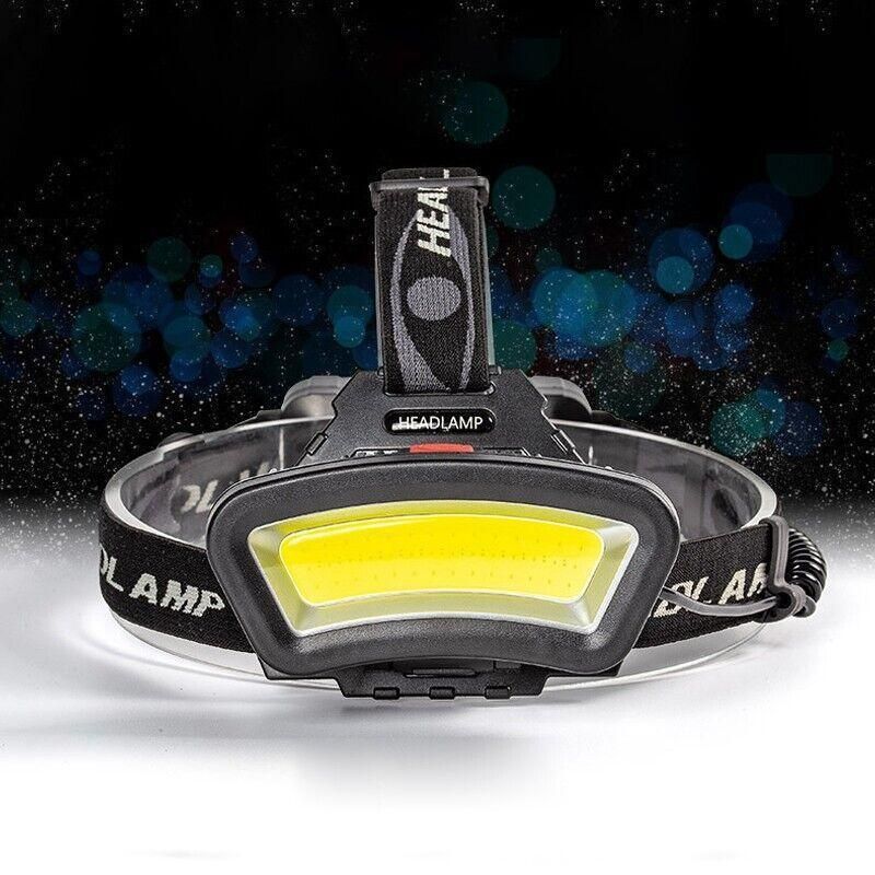 100000Lm USB Rechargeable COB+LED Headlamp Torch for Work V528-HEADLAMP-795811